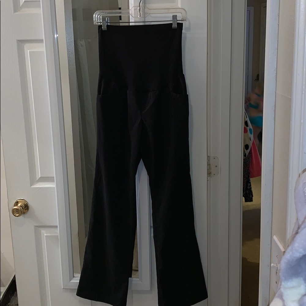 Liz Lange maternity black dress pants